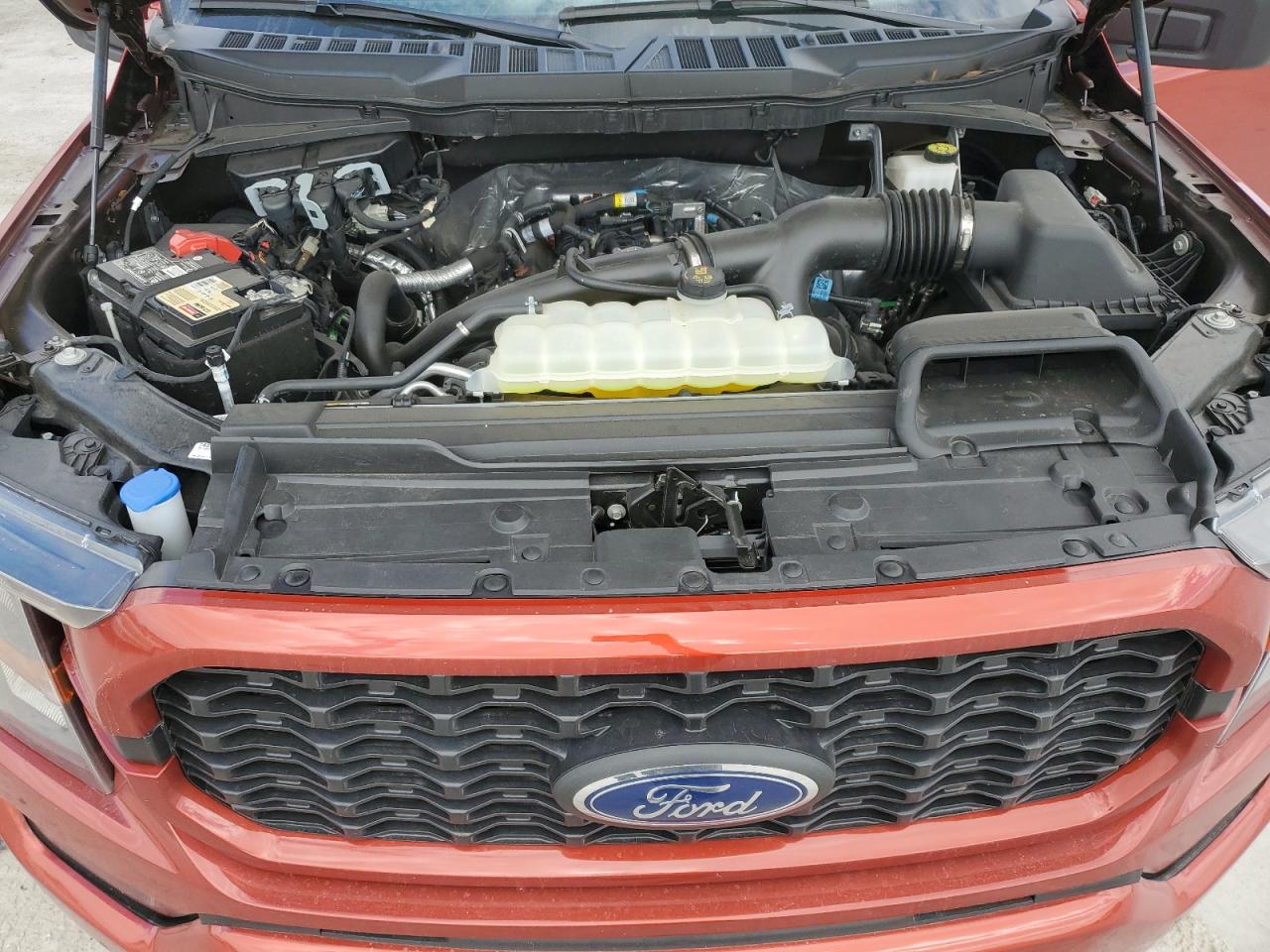 2023 Ford F-150 VIN 1FTEW1EP1PKF22876 Copart auction photo, rear end damage thumbnail 12