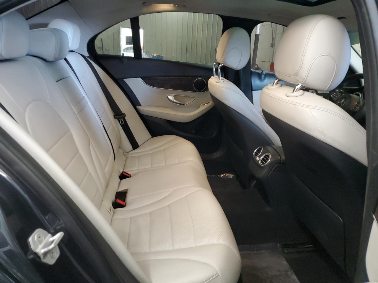 2016 Mercedes-Benz C-klasse VIN WDDWF4KB2GR149746 Copart auction photo, side / undercarriage damage thumbnail 10