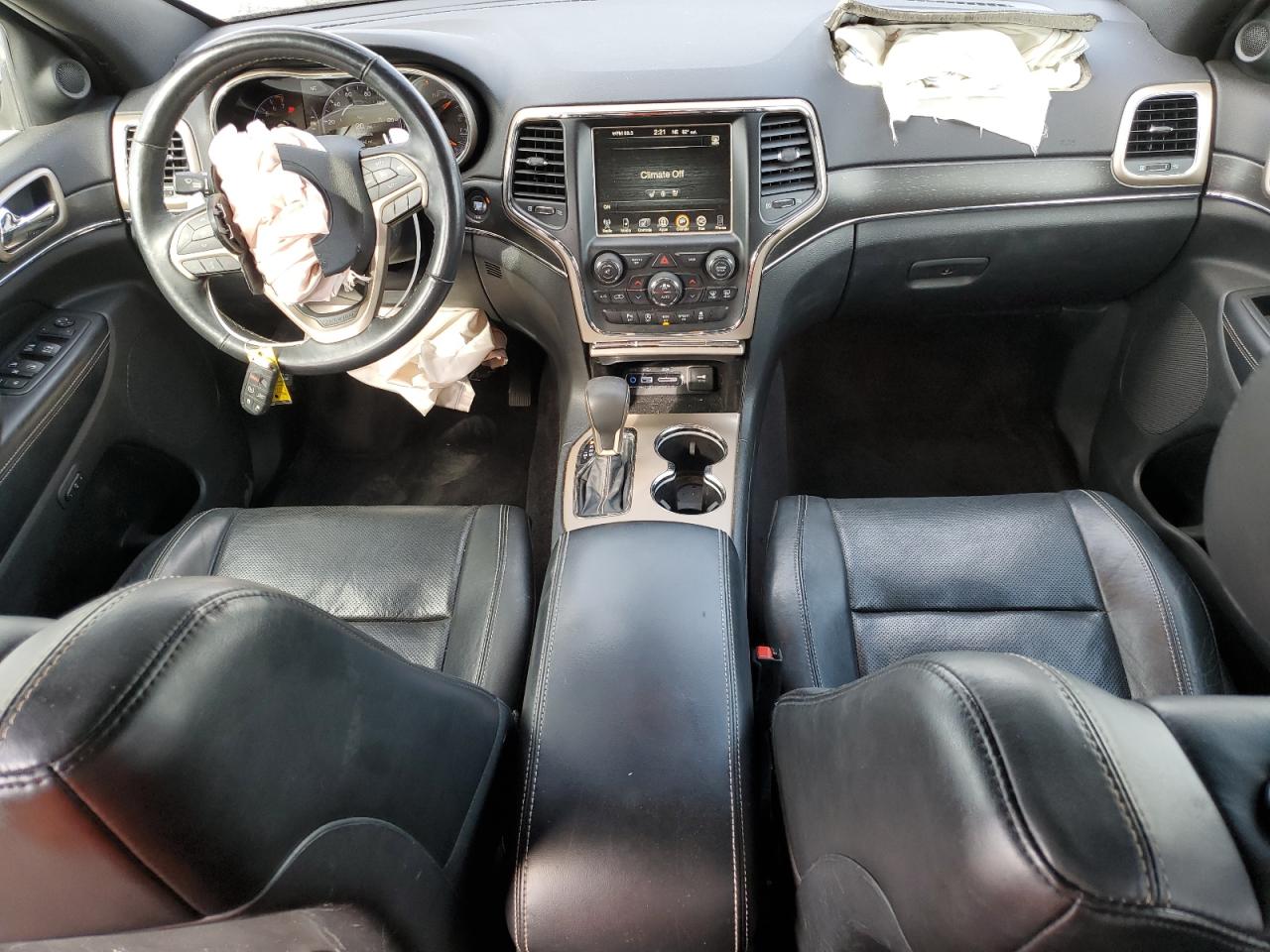 2017 Jeep Grand Cherokee VIN 1C4RJEBG5HC779451 Copart auction photo, front end damage thumbnail 8