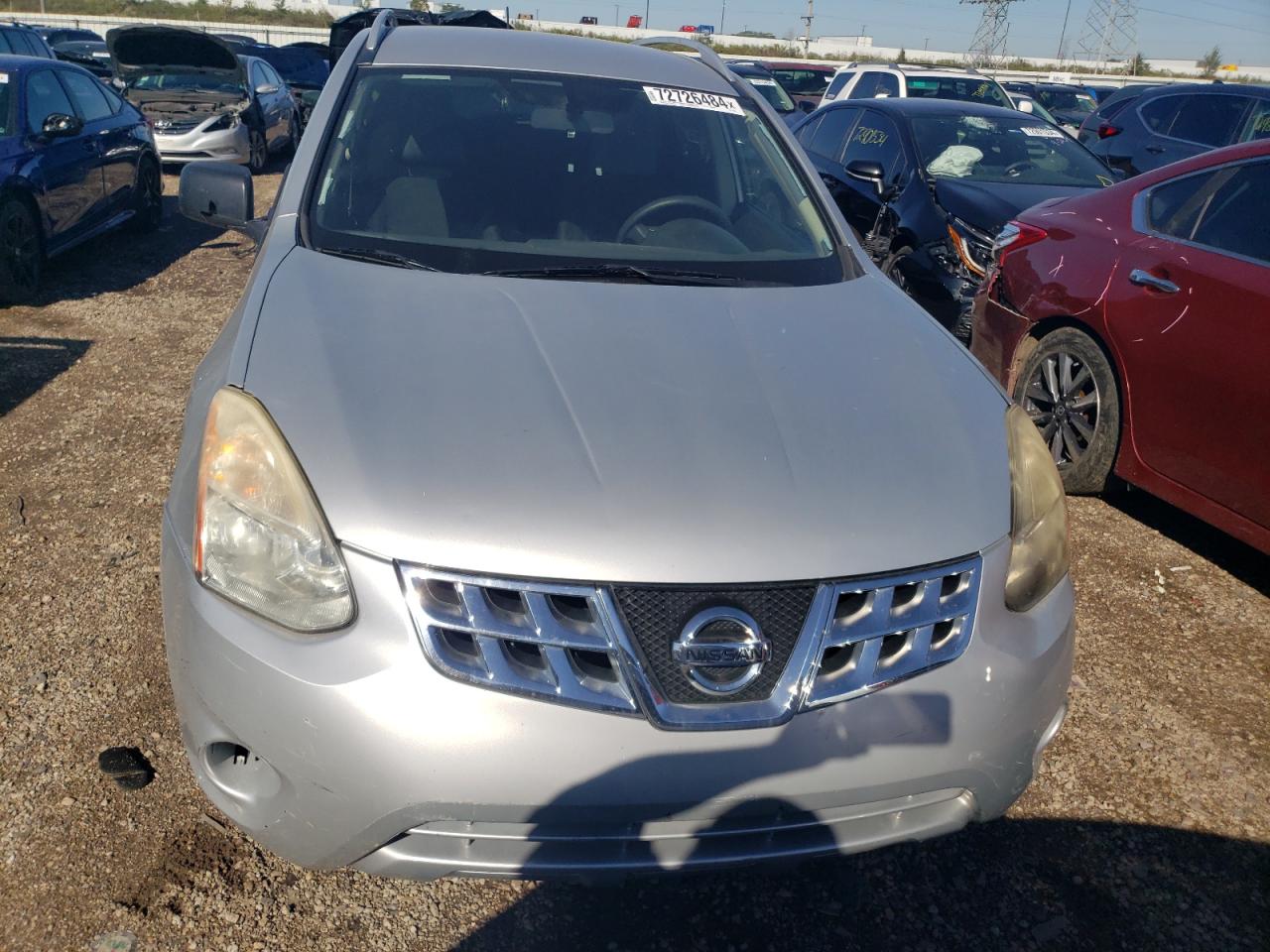 2015 Nissan Rogue VIN JN8AS5MV8FW751066 Copart auction photo, side / front end damage thumbnail 5