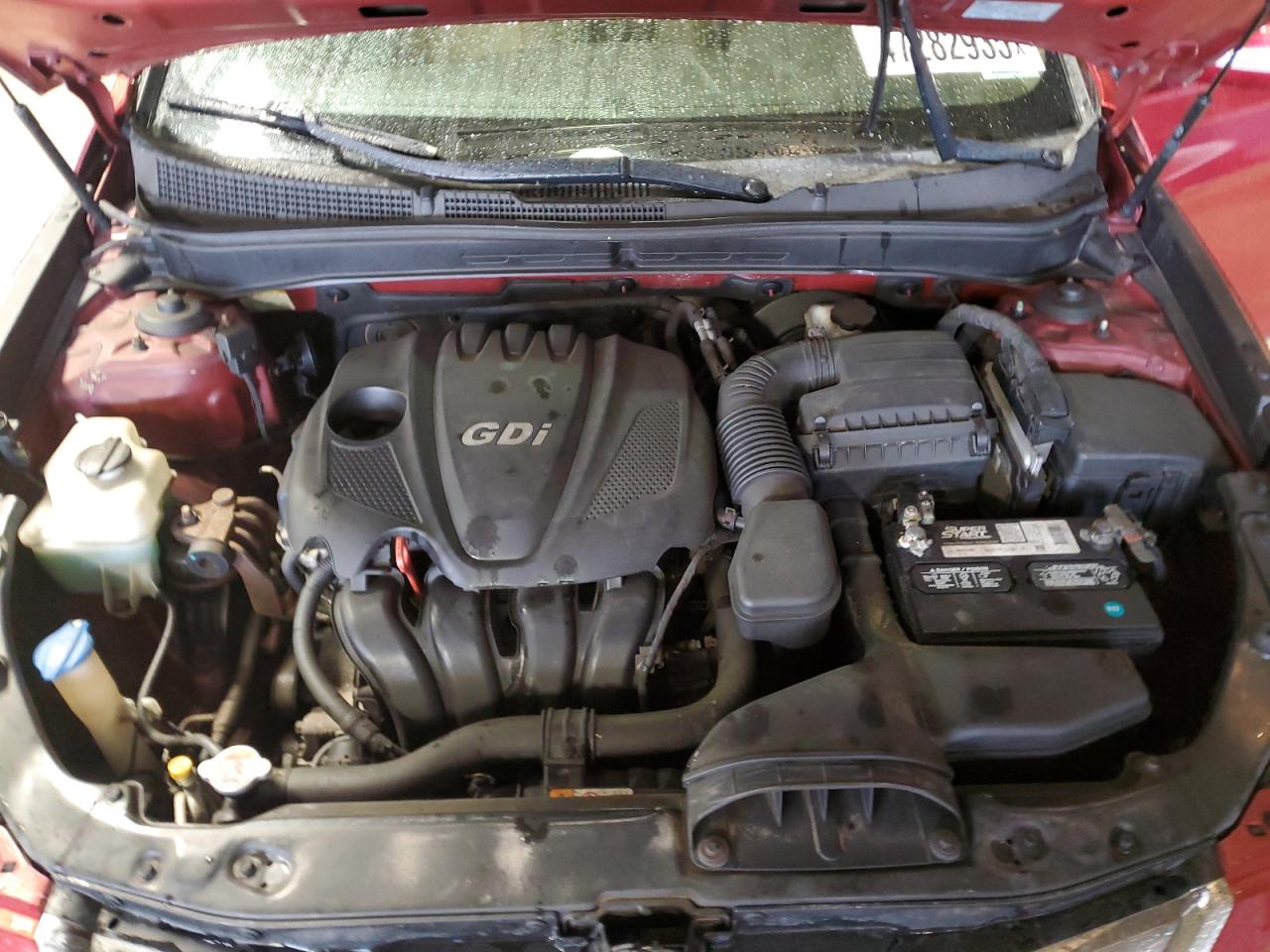 2013 Hyundai Sonata VIN 5NPEC4AC1DH719344 Copart auction photo, side / undercarriage damage thumbnail 11