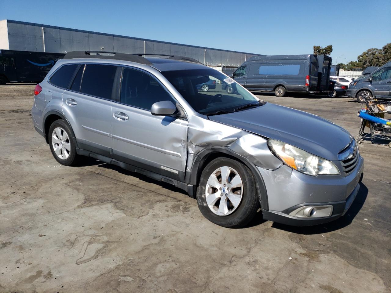 2012 Subaru Outback VIN 4S4BRBKCXC3264956 Copart auction photo, all over damage thumbnail 4