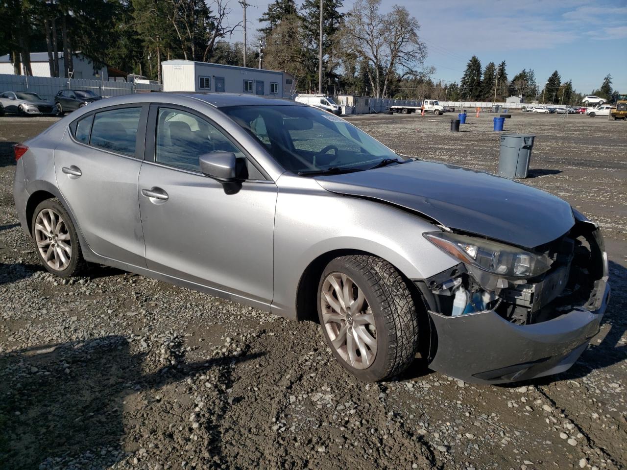 2015 Mazda 3 VIN JM1BM1V32F1227683 Copart auction photo, front end damage thumbnail 4