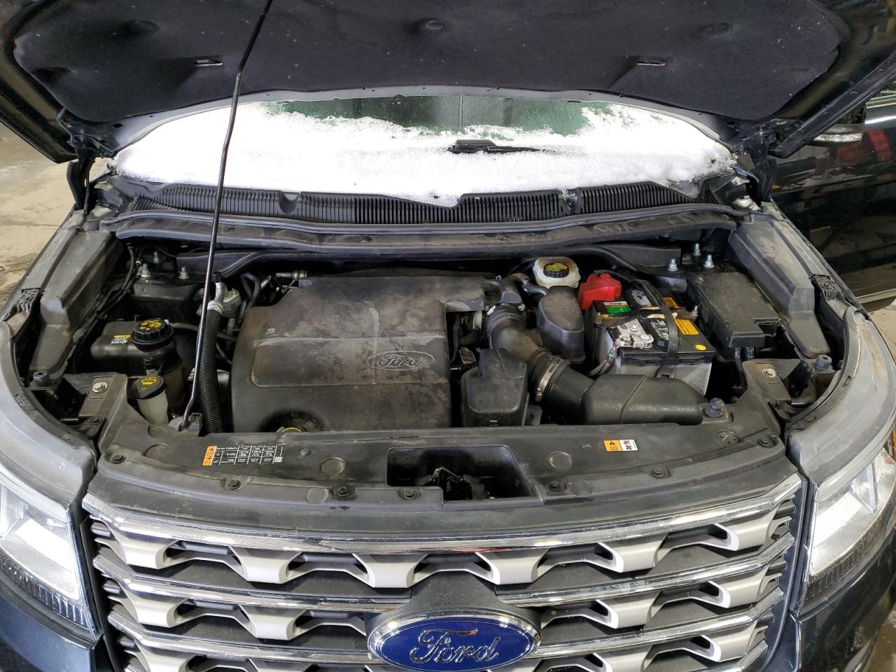2017 Ford Explorer VIN 1FM5K8D83HGC52564 Copart auction photo, front end / side damage thumbnail 12