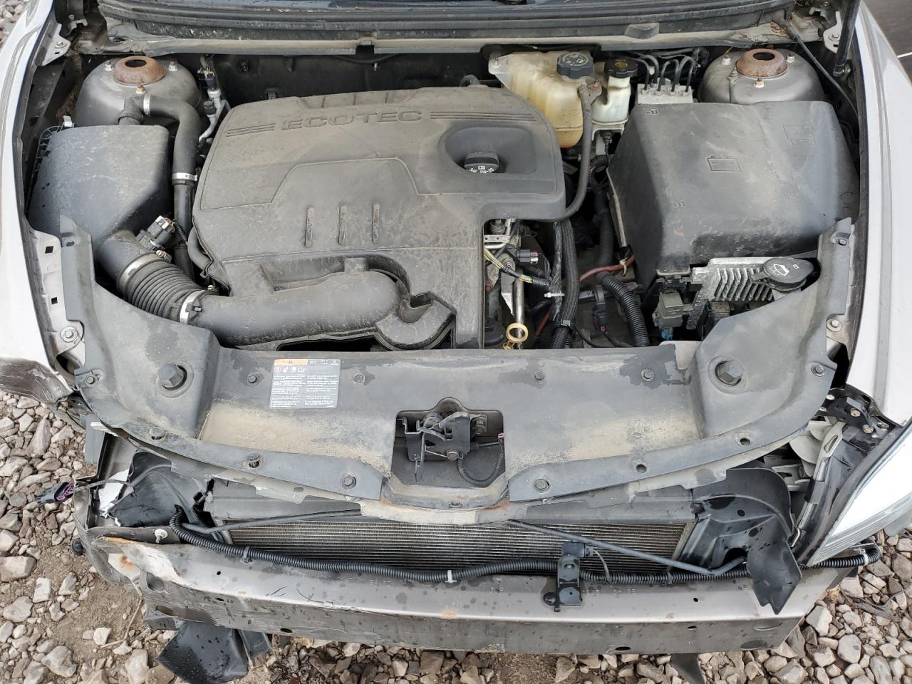 2010 Chevrolet Malibu VIN 1G1ZB5EB6AF302909 Copart auction photo, front end / side damage thumbnail 12