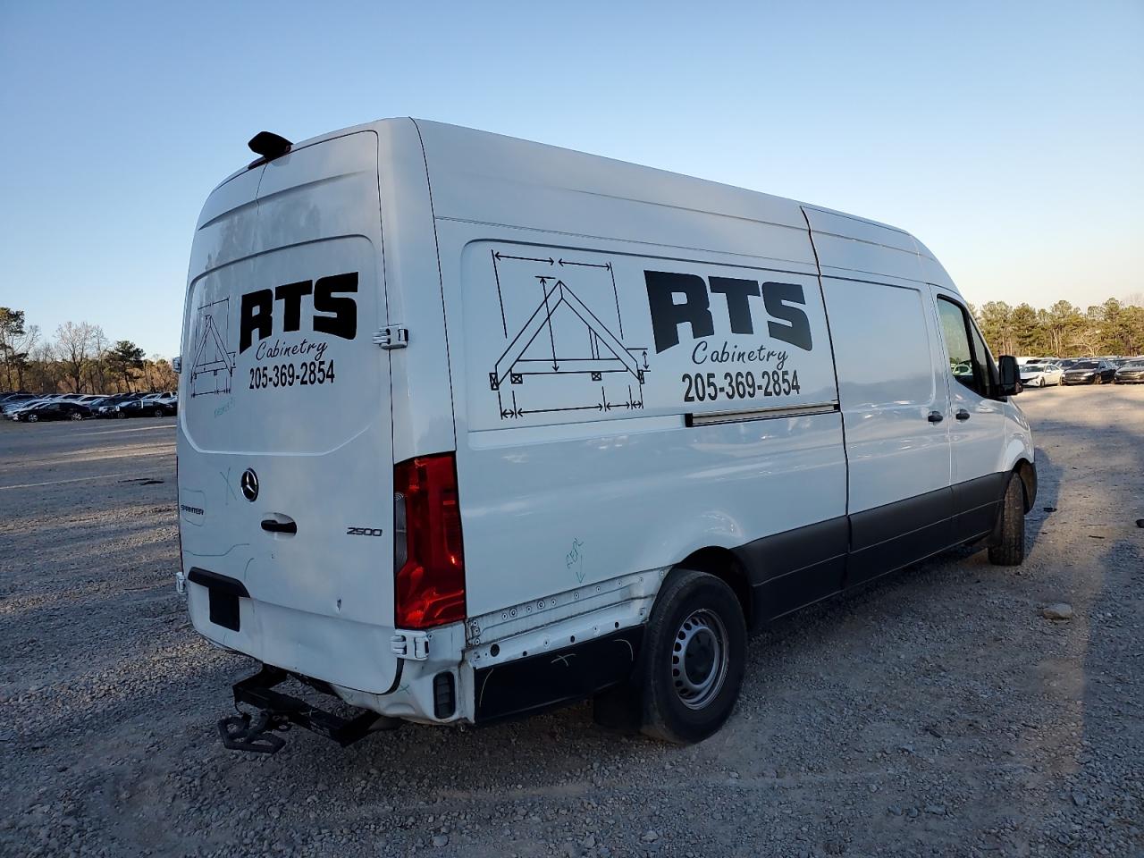 2023 Mercedes-Benz Sprinter VIN W1Y40CHY2PT139273 Copart auction photo, rear end damage thumbnail 3