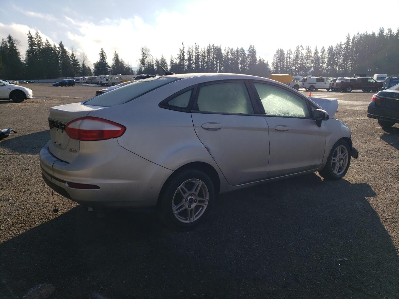 2017 Ford Fiesta VIN 3FADP4BJ1HM115523 Copart auction photo, front end damage thumbnail 3