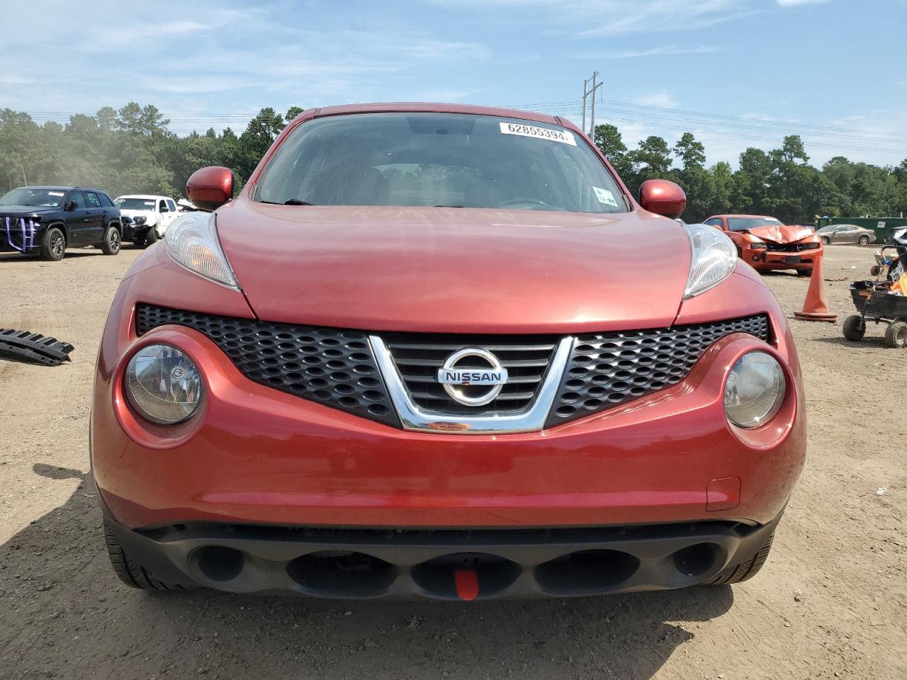2014 Nissan Juke VIN JN8AF5MR0ET451447 Copart auction photo, rear end damage thumbnail 5