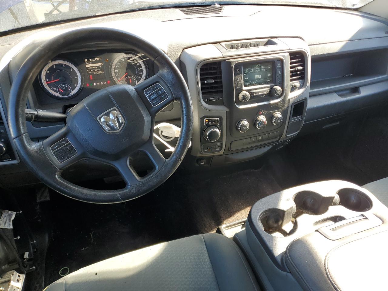 2017 RAM 1500 VIN 3C6RR7KT4HG594250 Copart auction photo, front end damage thumbnail 8