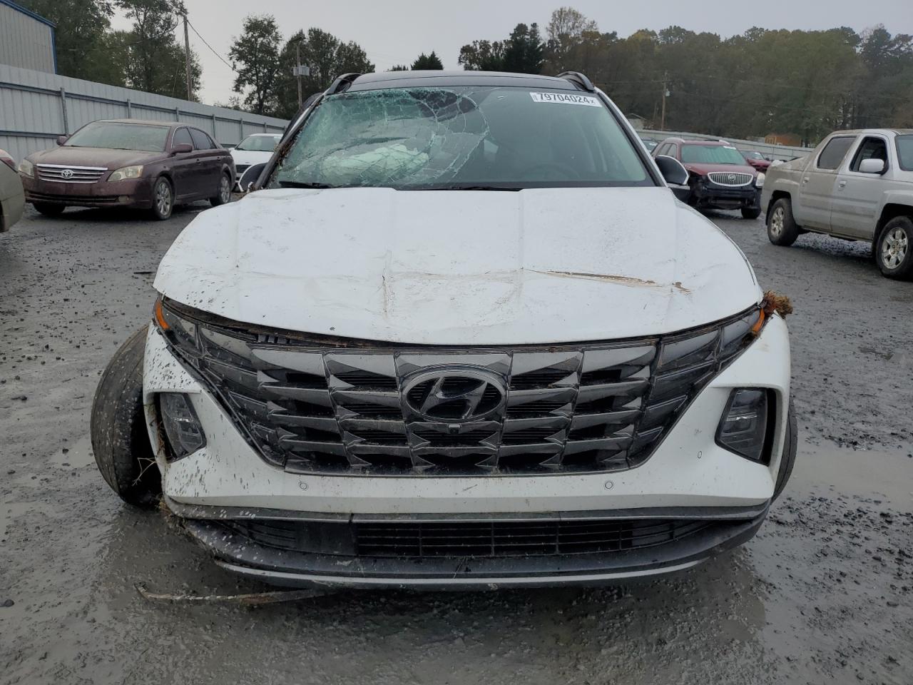 2022 Hyundai Tucson VIN 5NMJECAEXNH062501 Copart auction photo, rollover / all over damage thumbnail 5