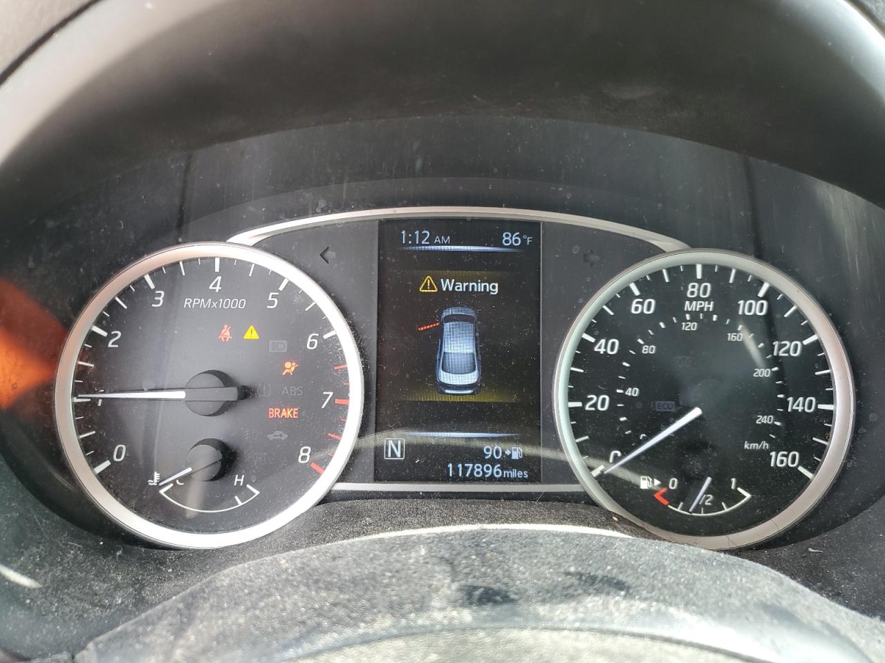 2016 Nissan Sentra VIN 3N1AB7AP9GY312761 Copart auction photo, front end / rear end damage thumbnail 9
