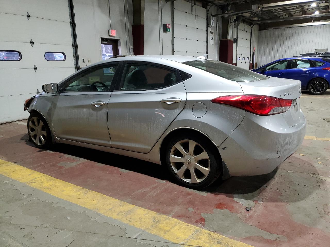 2013 Hyundai Elantra VIN 5NPDH4AE1DH400721 Copart auction photo, front end / minor dent/scratches damage thumbnail 2
