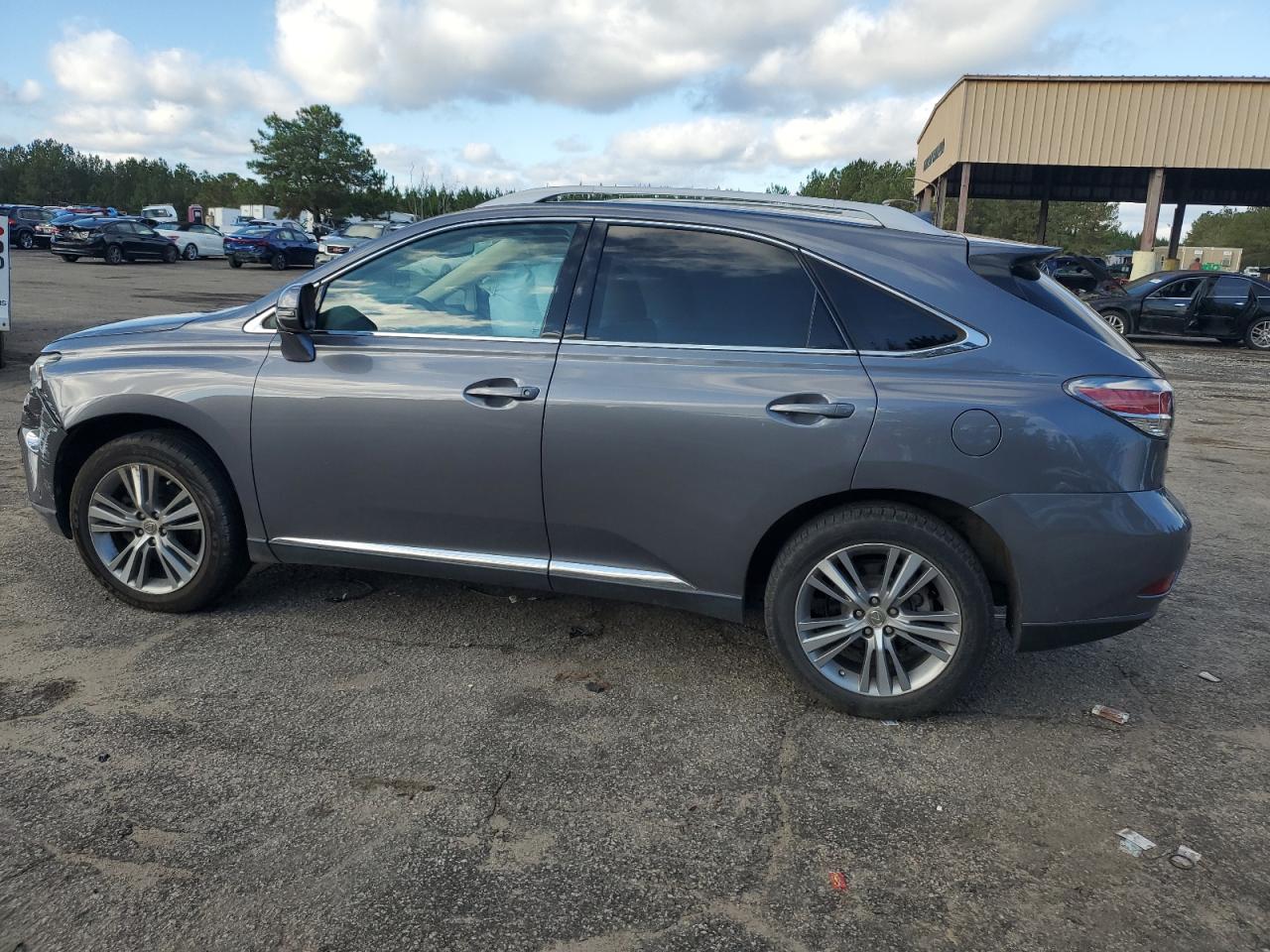 2015 Lexus RX VIN 2T2ZK1BA1FC192021 Copart auction photo, side damage thumbnail 2