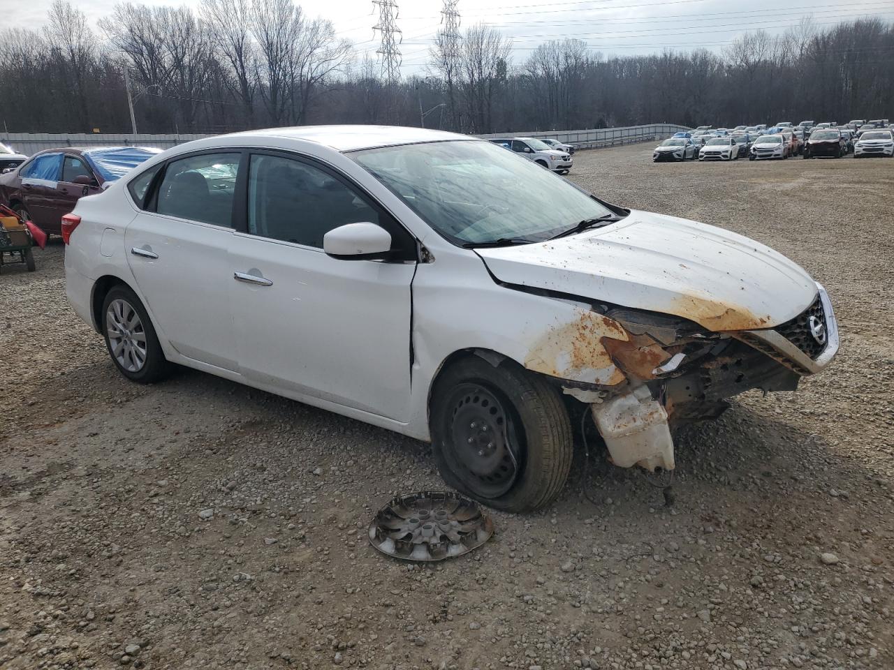 2016 Nissan Sentra VIN 3N1AB7AP3GY239659 Copart auction photo, front end damage thumbnail 4