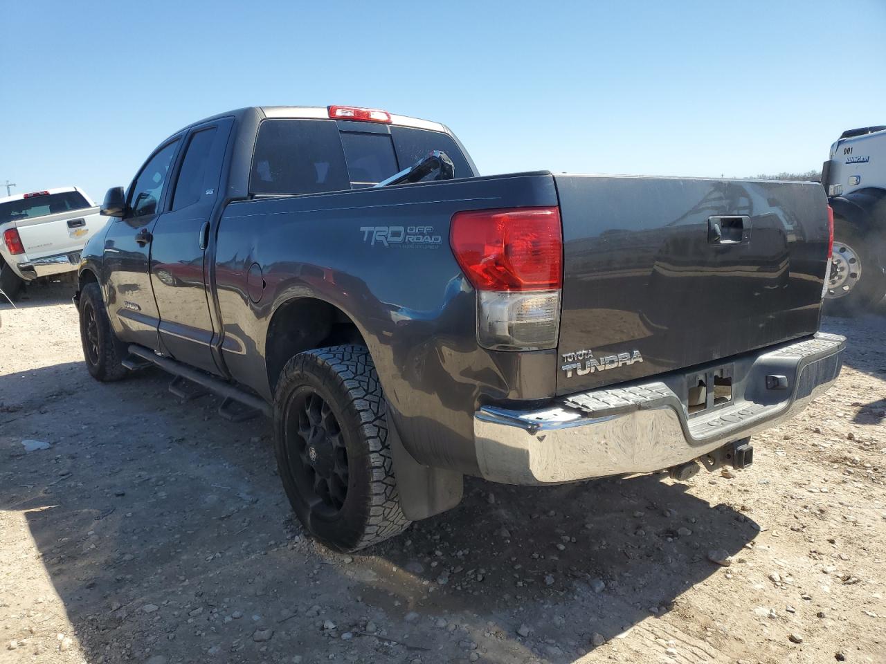 2012 Toyota Tundra VIN 5TFRM5F16CX042743 Copart auction photo, front end / side damage thumbnail 2