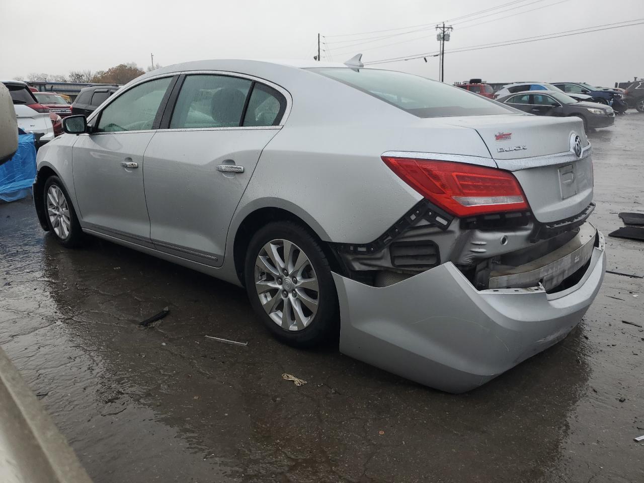 2014 Buick LaCrosse VIN 1G4GA5GR2EF156232 Copart auction photo, front end / rear end damage thumbnail 2