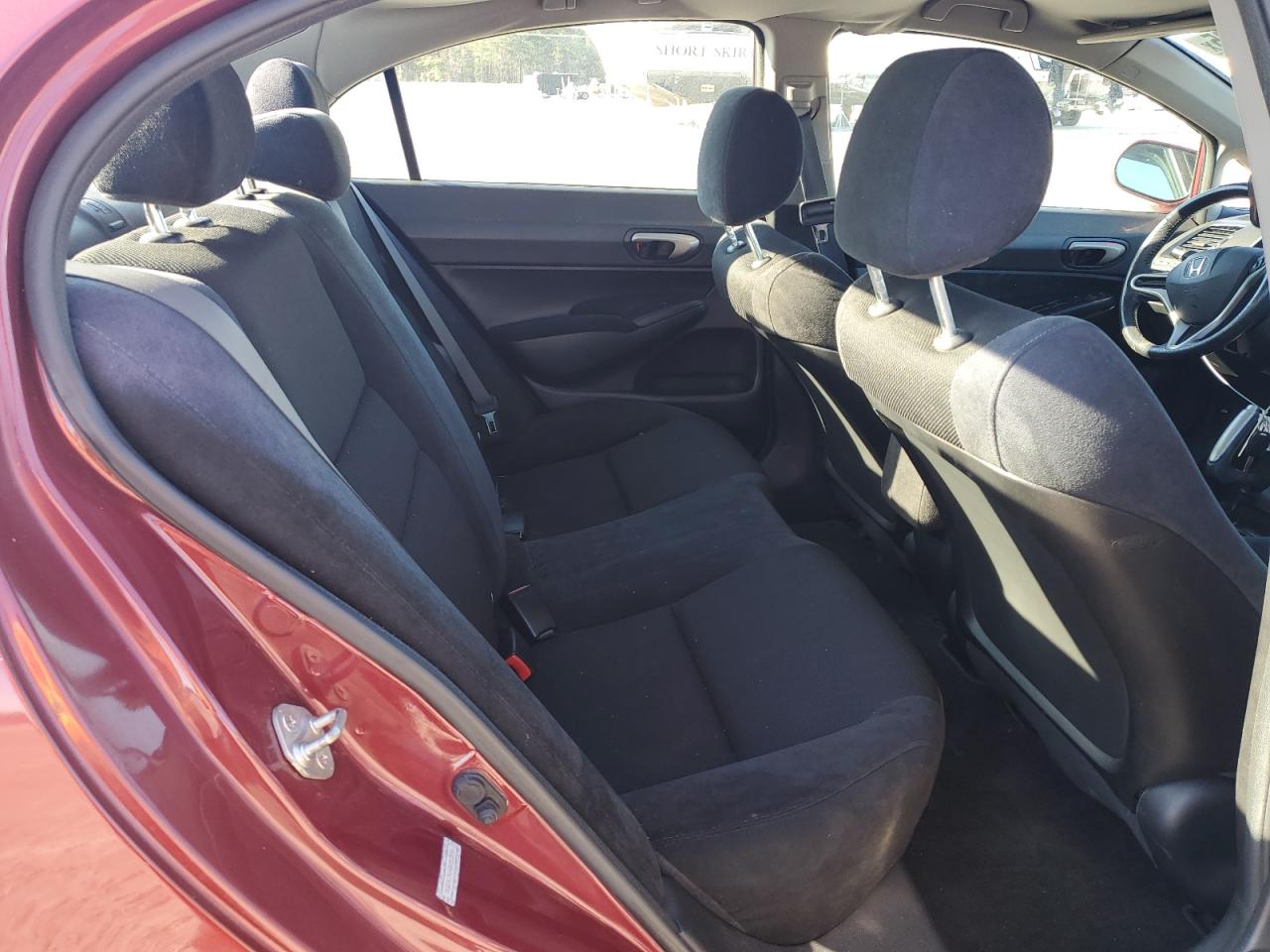 2010 Honda Civic VIN 2HGFA1F64AH513145 Copart auction photo, rear end damage thumbnail 10