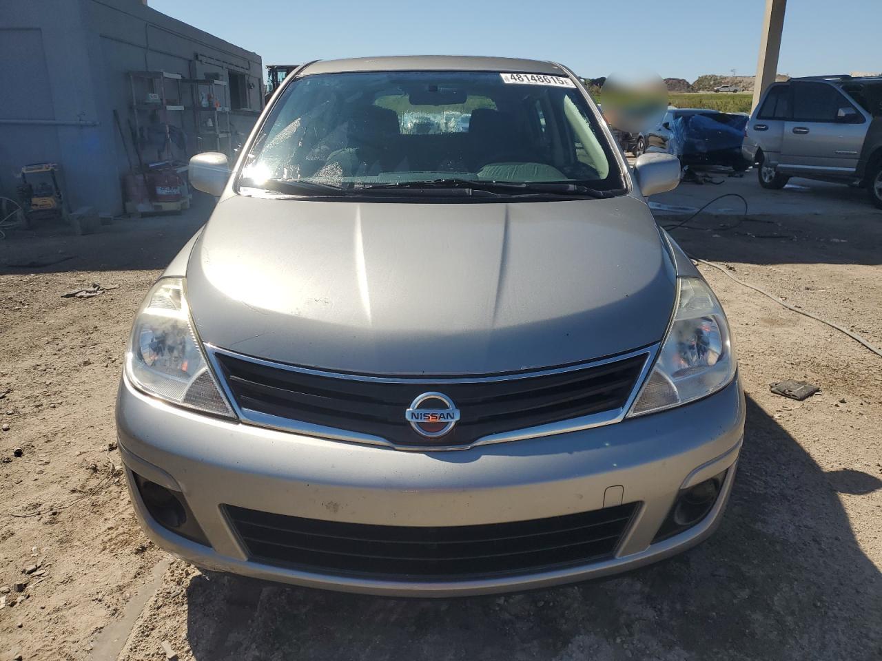 2012 Nissan Versa VIN 3N1BC1CP9CK813545 Copart auction photo, side / front end damage thumbnail 5