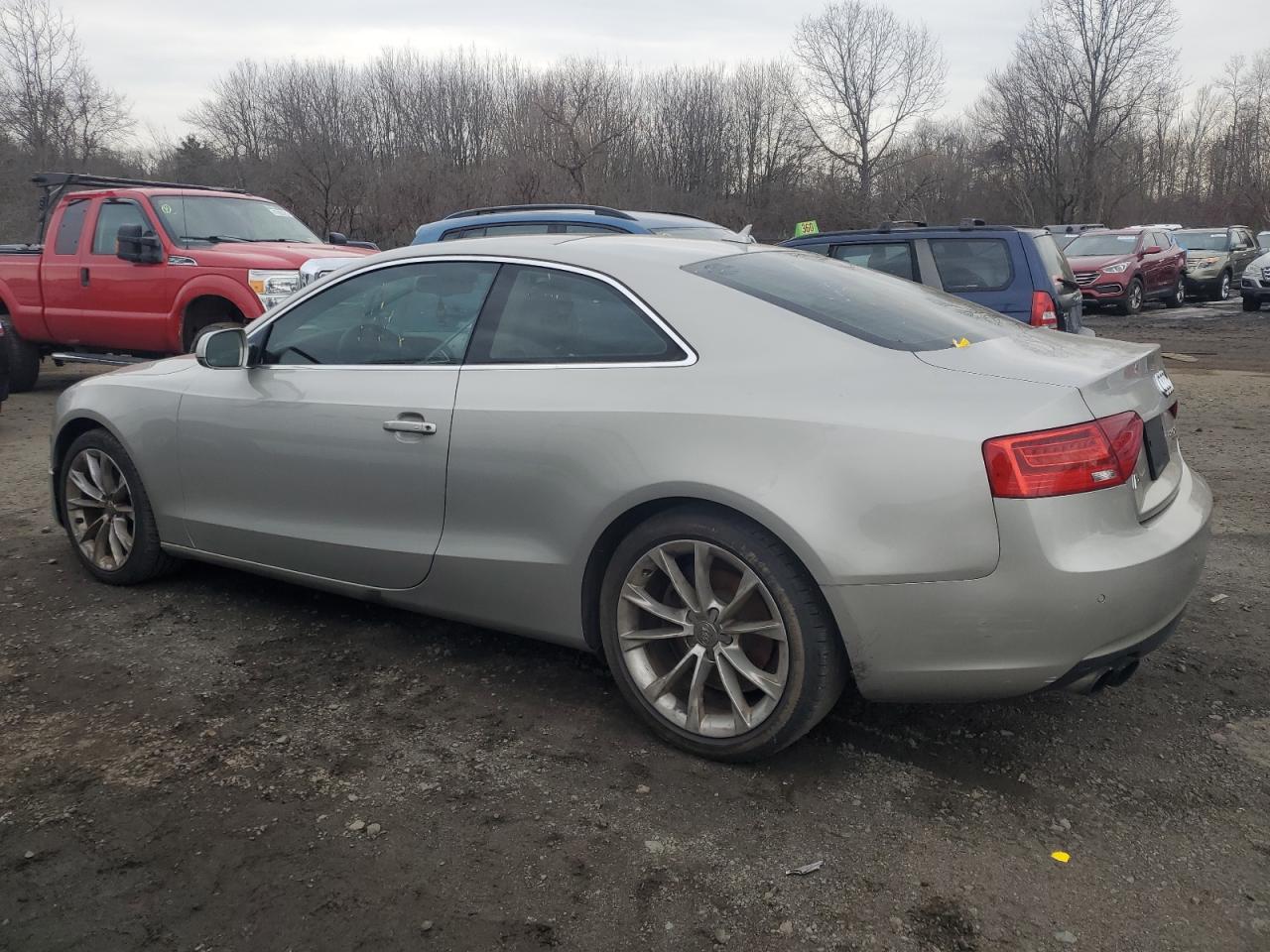 2013 Audi A5 VIN WAULFAFR2DA049642 Copart auction photo, front end / minor dent/scratches damage thumbnail 2