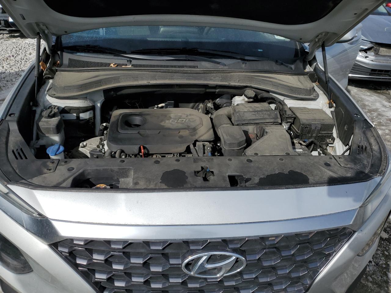 2019 Hyundai Santa Fe VIN 5NMS23AD6KH099366 Copart auction photo, rear end damage thumbnail 12