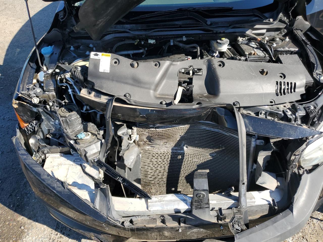 2016 Honda Civic VIN 19XFC2F5XGE072700 Copart auction photo, front end damage thumbnail 12