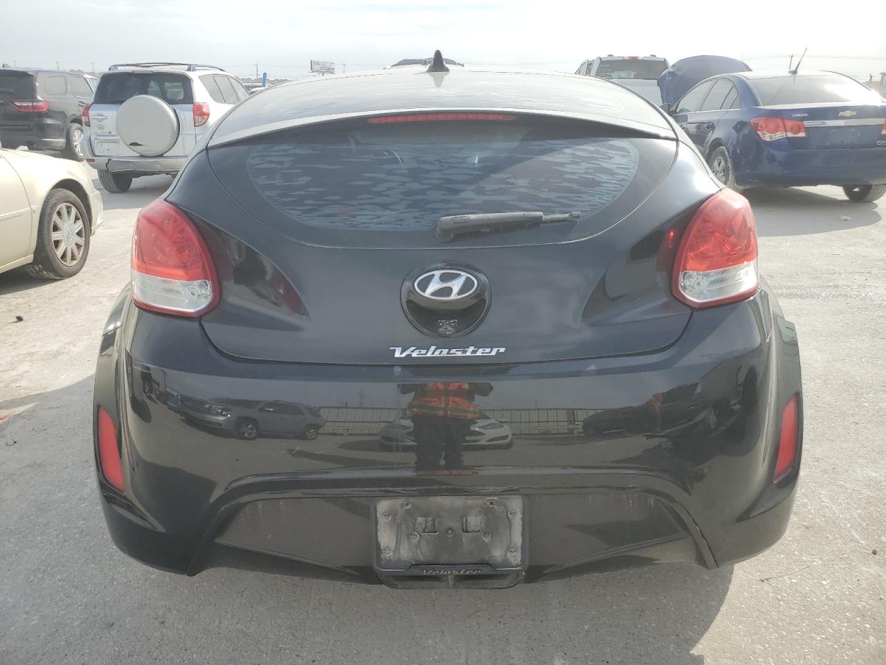 2013 Hyundai Veloster VIN KMHTC6AD8DU094566 Copart auction photo, mechanical / rear end damage thumbnail 6