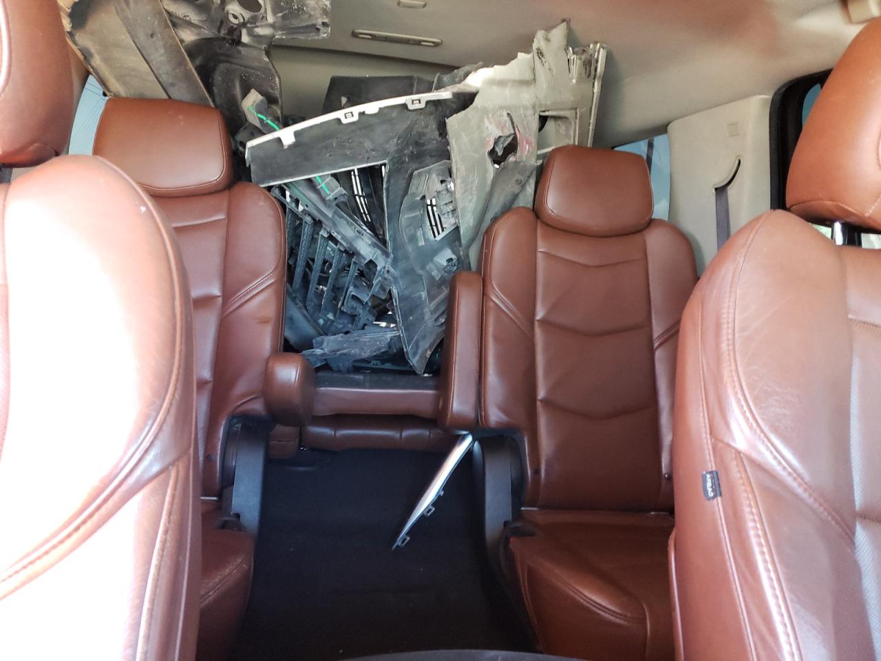 2015 Cadillac Escalade VIN 1GYS4CKJ8FR221557 Copart auction photo, front end damage thumbnail 10