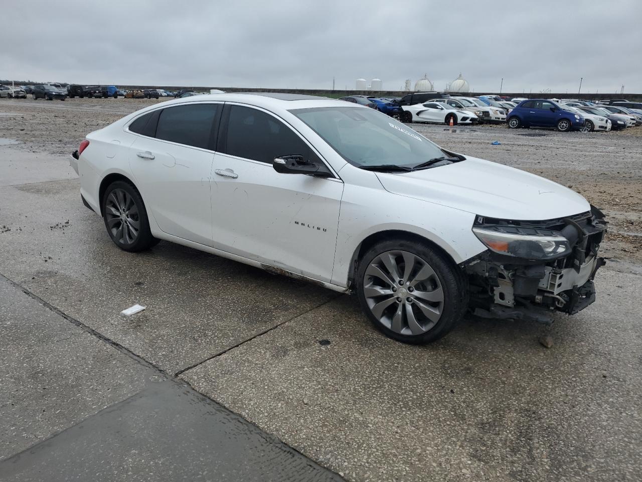 2016 Chevrolet Malibu VIN 1G1ZH5SX1GF180550 Copart auction photo, front end damage thumbnail 4