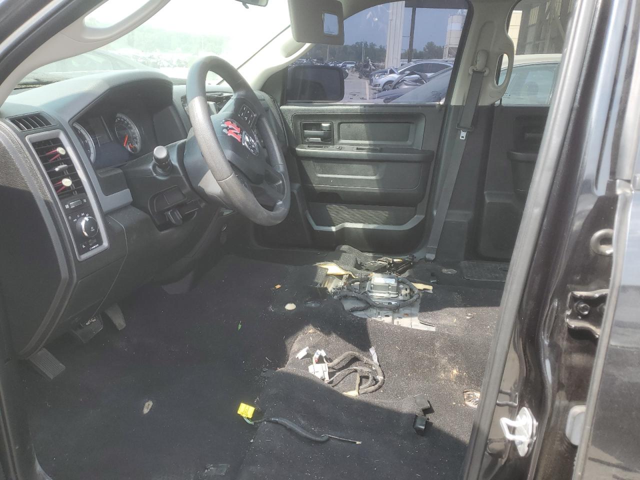2019 RAM 1500 VIN 1C6RR7KG3KS532972 Copart auction photo, stripped damage thumbnail 7