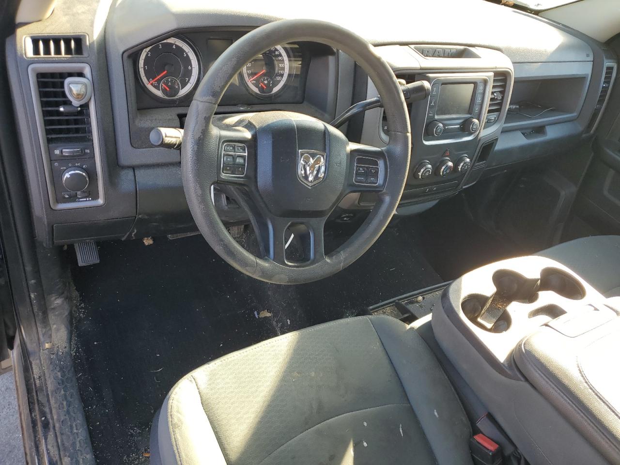 2018 RAM 1500 VIN 1C6RR7ST5JS190632 Copart auction photo, rear end / side damage thumbnail 8