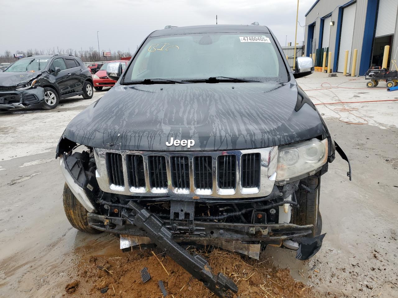 2012 Jeep Grand Cherokee VIN 1C4RJFBT7CC190025 Copart auction photo, front end damage thumbnail 5