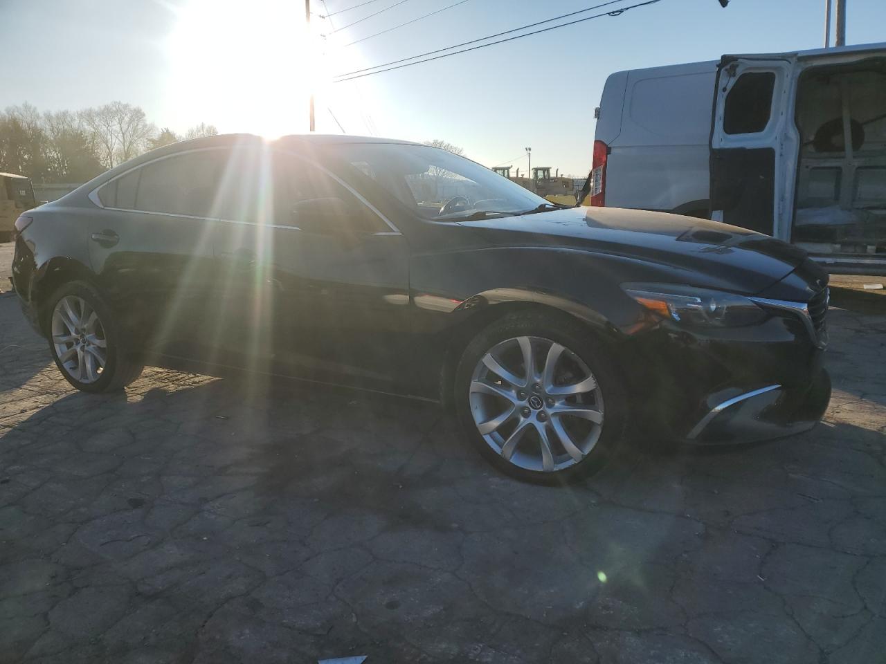 2016 Mazda 6 VIN JM1GJ1T54G1420843 Copart auction photo, front end damage thumbnail 4