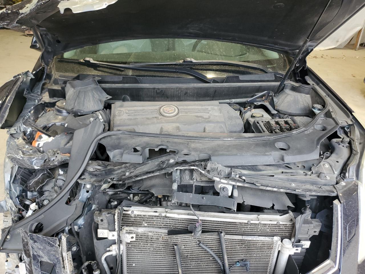 2014 Cadillac SRX VIN 3GYFNCE3XES646141 Copart auction photo, front end damage thumbnail 13