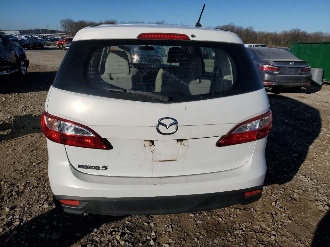 2015 Mazda 5 VIN JM1CW2BL2F0182128 Copart auction photo, front end damage thumbnail 6