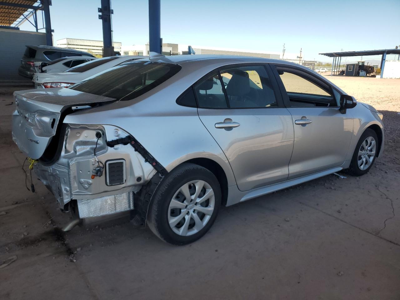 2020 Toyota Corolla VIN JTDEPRAE1LJ109646 Copart auction photo, rear end damage thumbnail 3