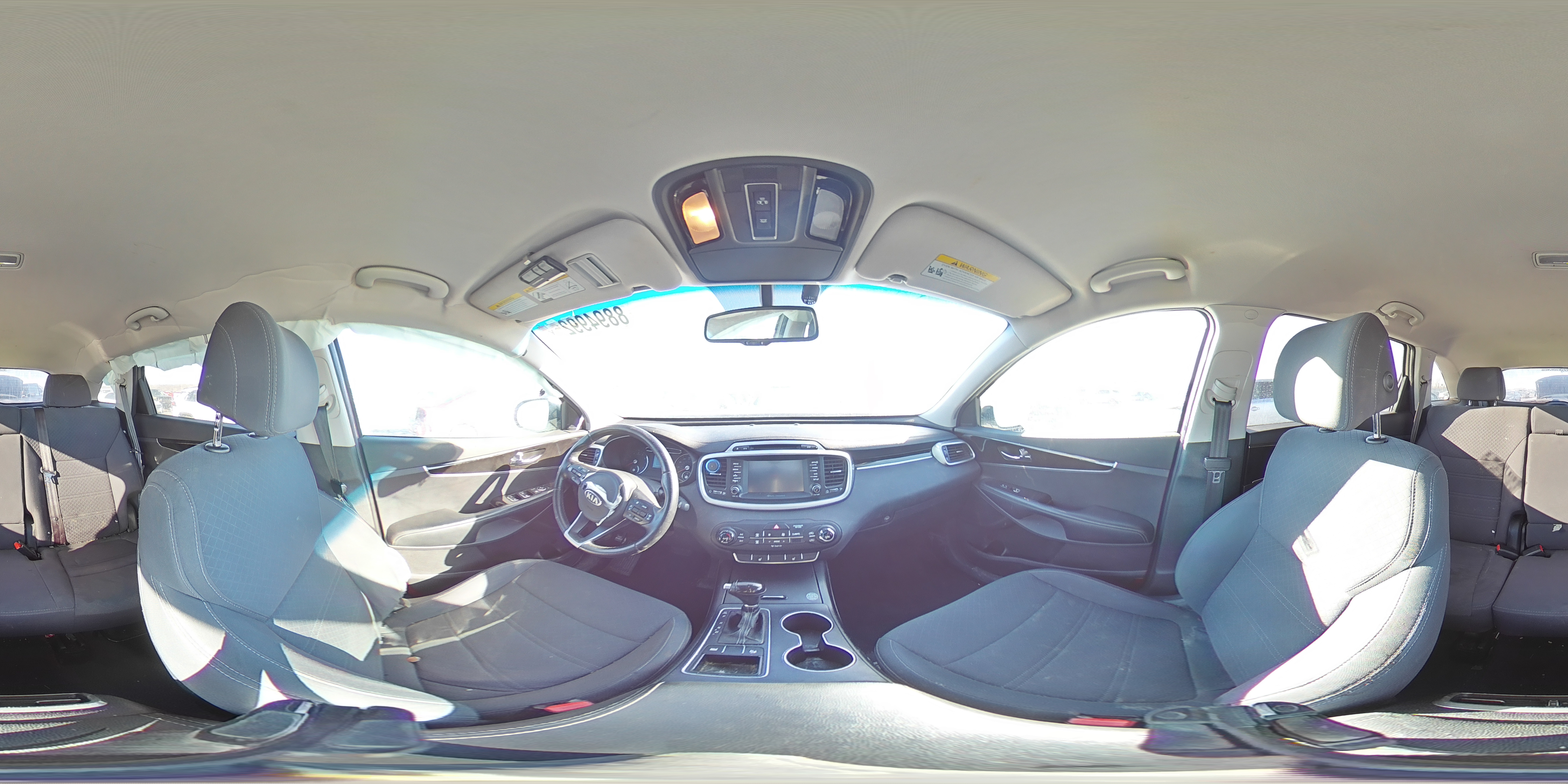 2017 KIA Sorento VIN 5XYPG4A39HG245525 Copart auction photo, front end damage thumbnail 14