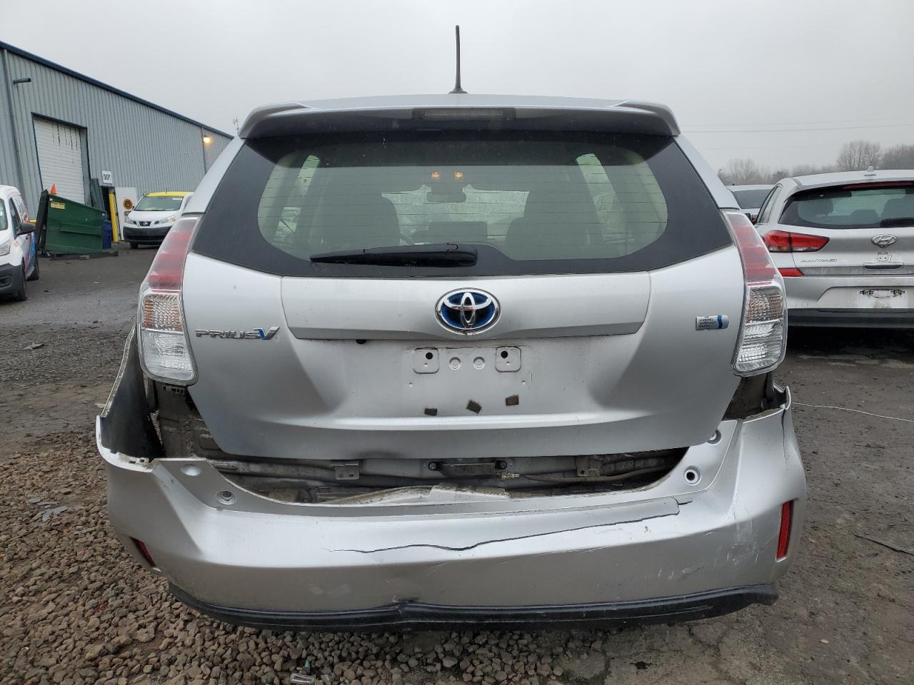 2015 Toyota Prius VIN JTDZN3EU7FJ018178 Copart auction photo, rear end damage thumbnail 6