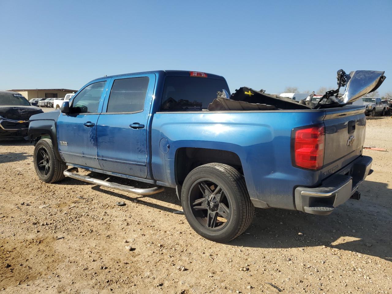 2015 Chevrolet Silverado VIN 3GCPCREC1FG229109 Copart auction photo, front end / minor dent/scratches damage thumbnail 2