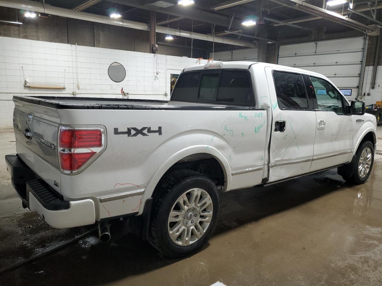 2010 Ford F-150 VIN 1FTFW1EV8AFD11726 Copart auction photo, side damage thumbnail 3
