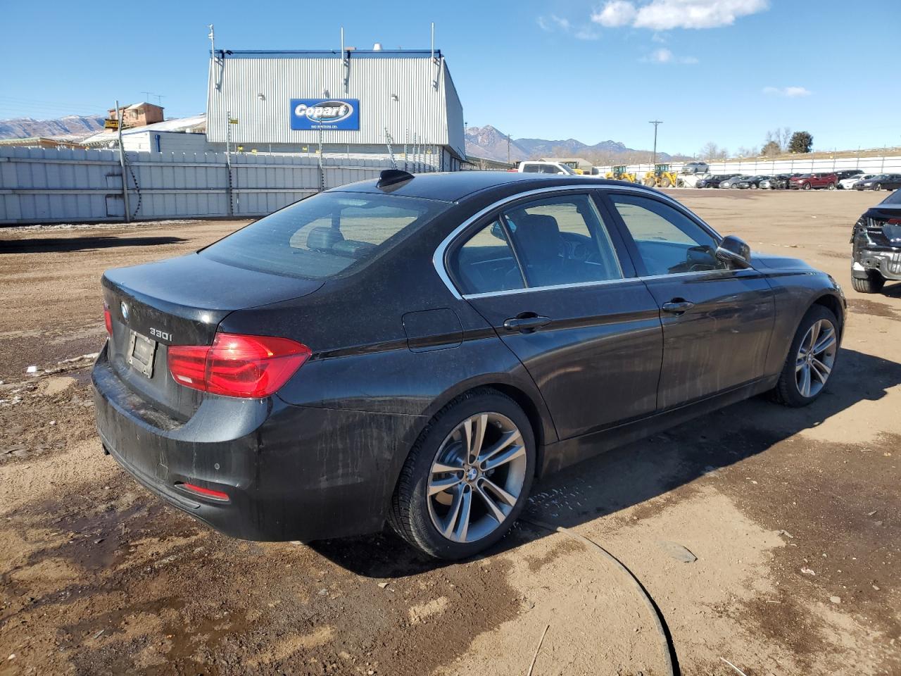 2017 BMW 3er VIN WBA8D9C34HA011345 Copart auction photo, undercarriage damage thumbnail 3