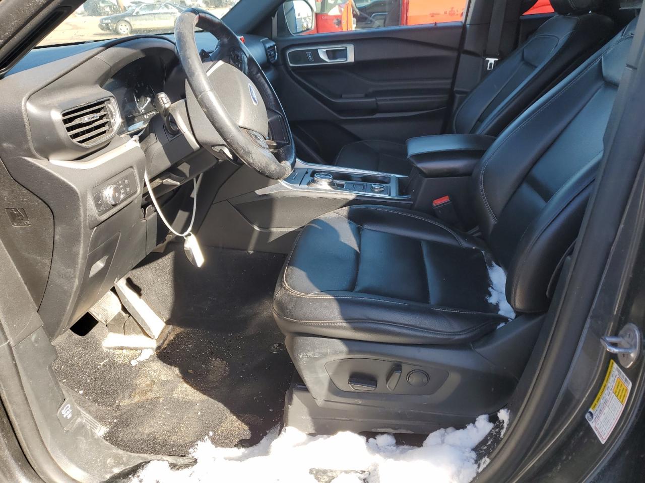 2020 Ford Explorer VIN 1FMSK8DH5LGB74302 Copart auction photo, front end damage thumbnail 7