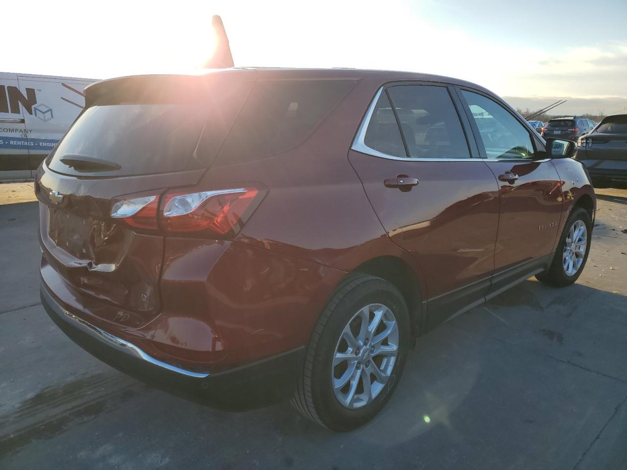 2019 Chevrolet Equinox VIN 3GNAXJEV5KS608030 Copart auction photo, mechanical damage thumbnail 3