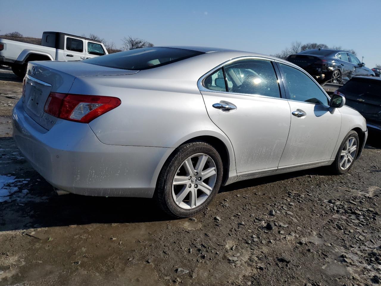 2007 Lexus ES VIN JTHBJ46G472107468 Copart auction photo, front end damage thumbnail 3