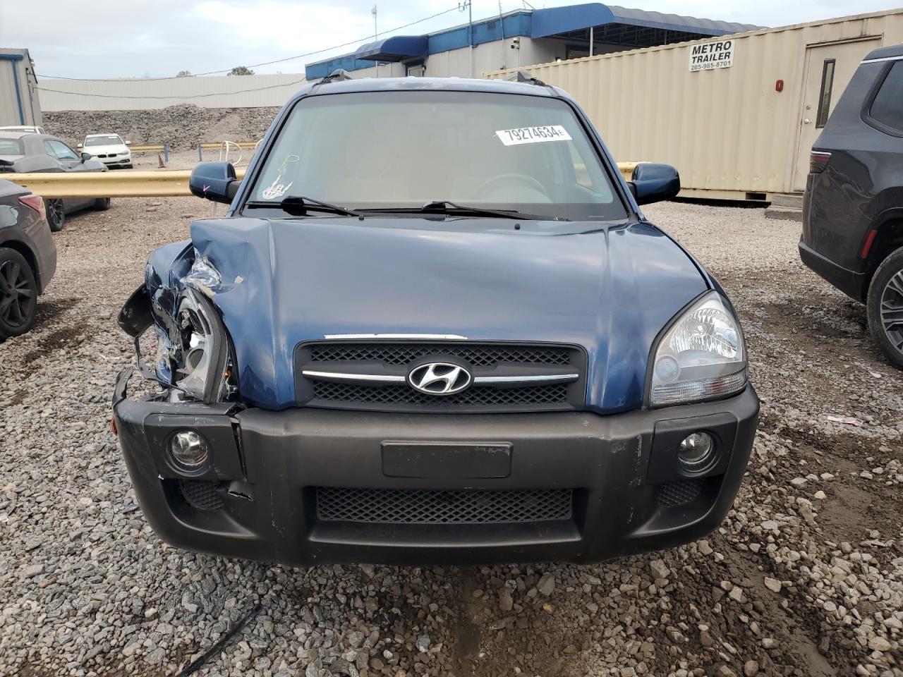2005 Hyundai Tucson VIN KM8JN72D85U131798 Copart auction photo, front end damage thumbnail 5