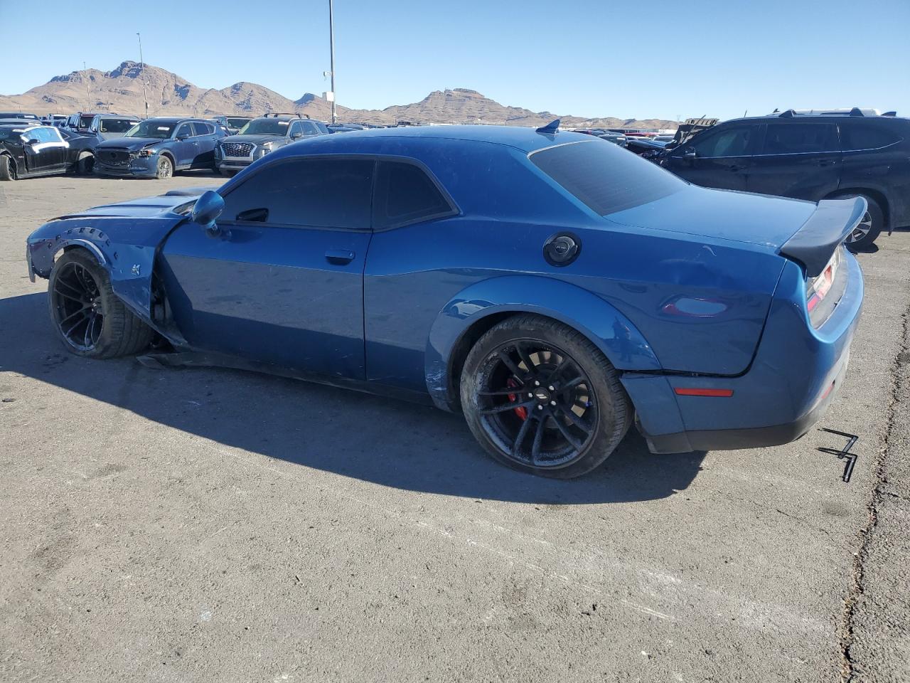 2021 Dodge Challenger VIN 2C3CDZFJ2MH654638 Copart auction photo, front end damage thumbnail 2