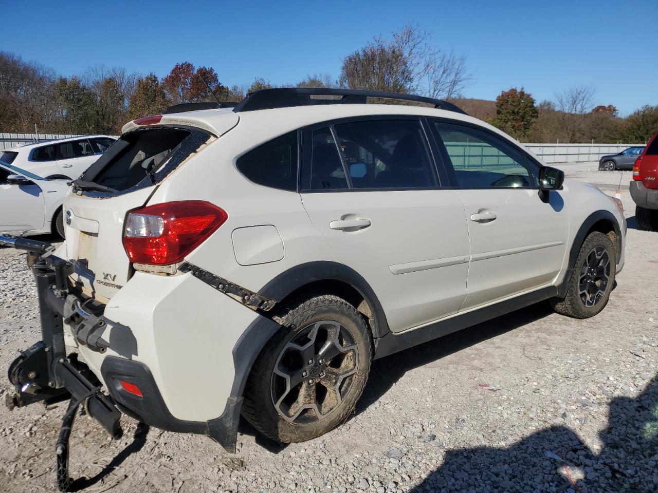 2015 Subaru XV VIN JF2GPAAC6F9300236 Copart auction photo, rear end / side damage thumbnail 3