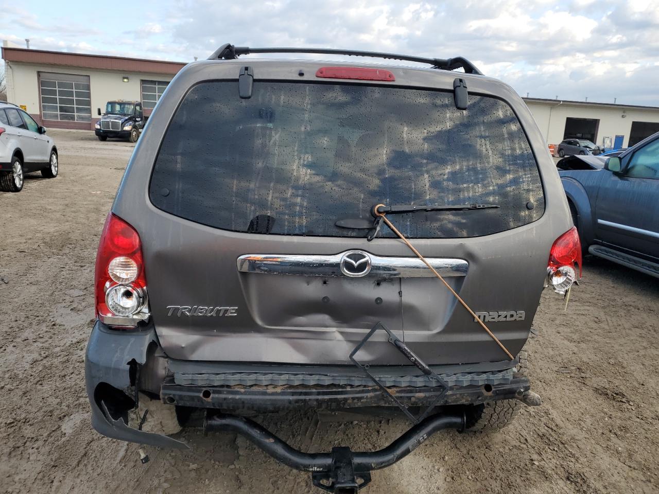 2006 Mazda Tribute VIN 4F2YZ02Z46KM34309 Copart auction photo, rear end / mechanical damage thumbnail 6