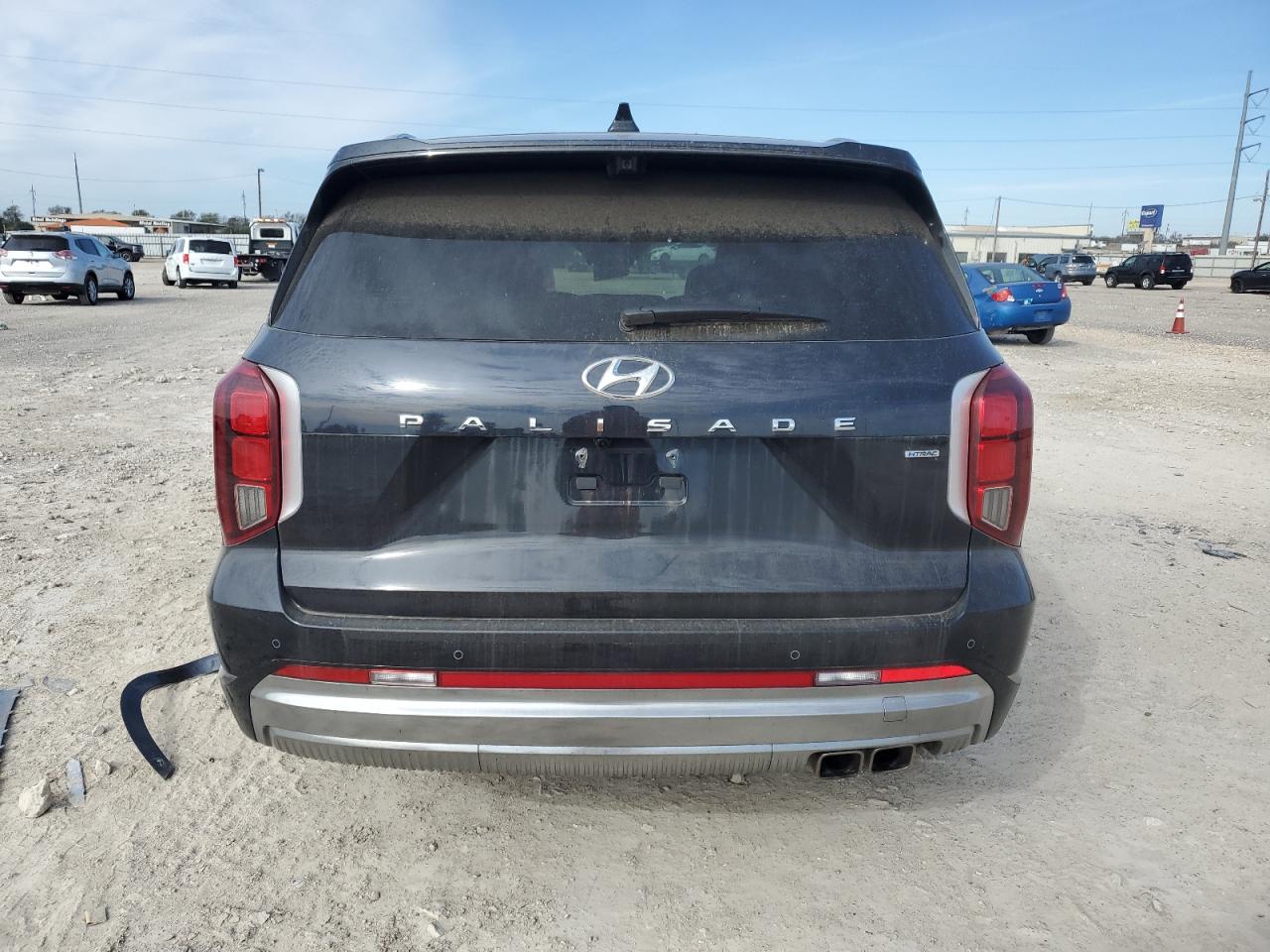 2024 Hyundai Palisade VIN KM8R7DGE5RU759708 Copart auction photo, undercarriage damage thumbnail 6