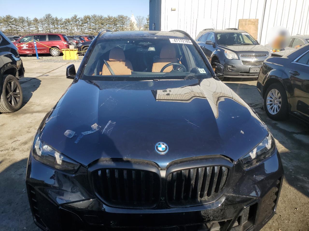 2024 BMW X5 VIN 5UX43EU02R9T35848 Copart auction photo, front end / undercarriage damage thumbnail 5