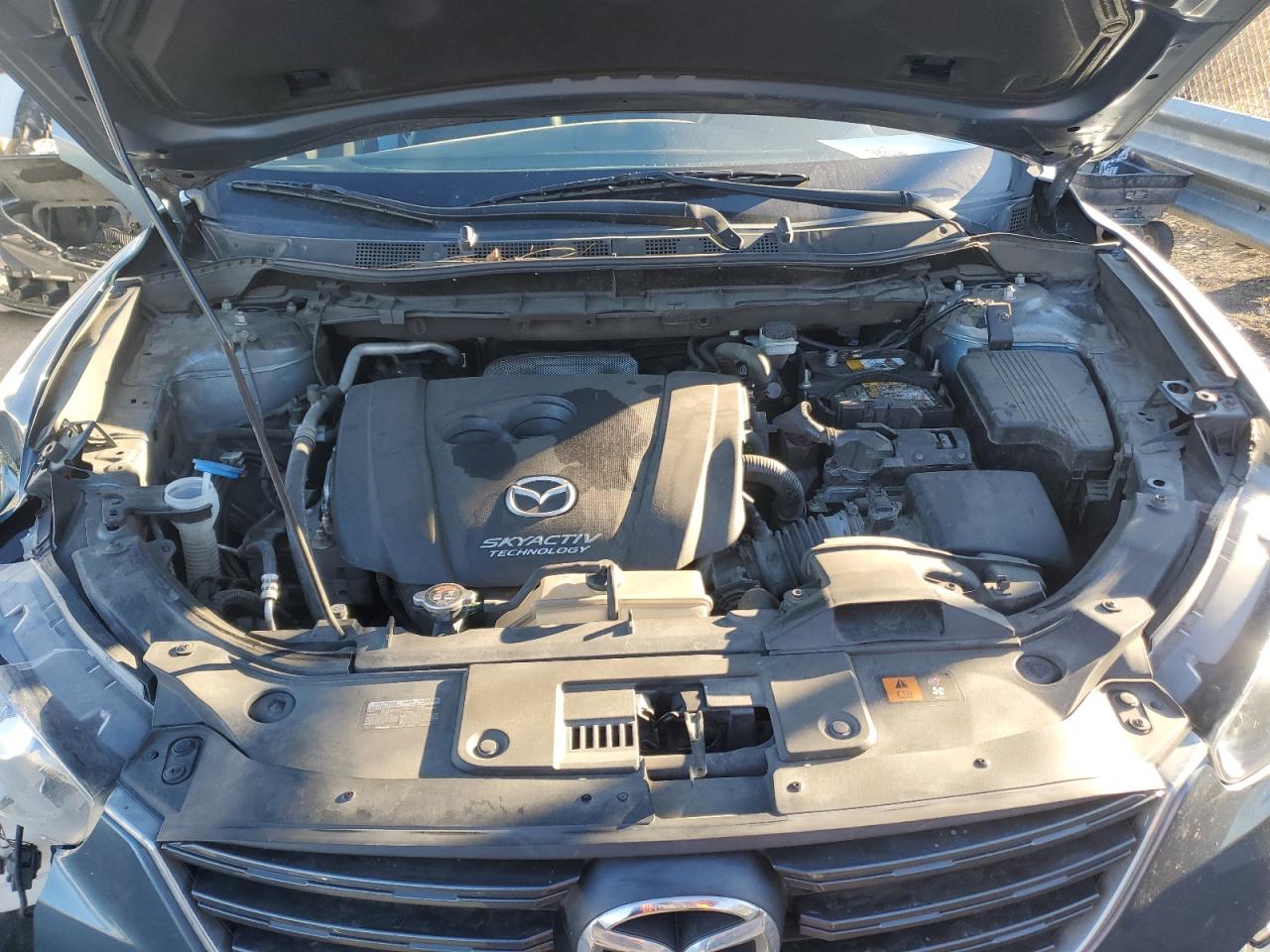 2016 Mazda CX-5 VIN JM3KE2DY0G0791542 Copart auction photo, front end damage thumbnail 12